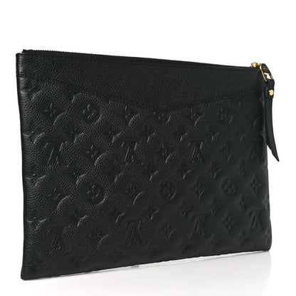 Louis Vuitton Empreinte Daily Pouch Black 3 of 11