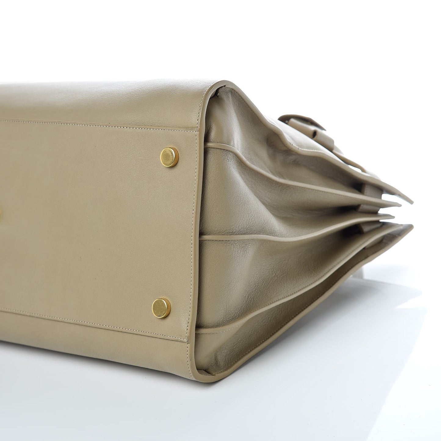 Calfskin Large Sac De Jour Carryall Beige