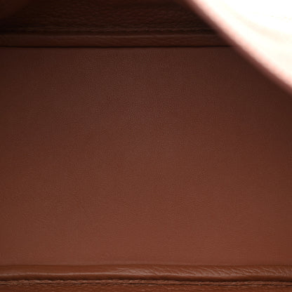 Hermes Taurillon Clemence Lindy 26 Gold 5 of 11