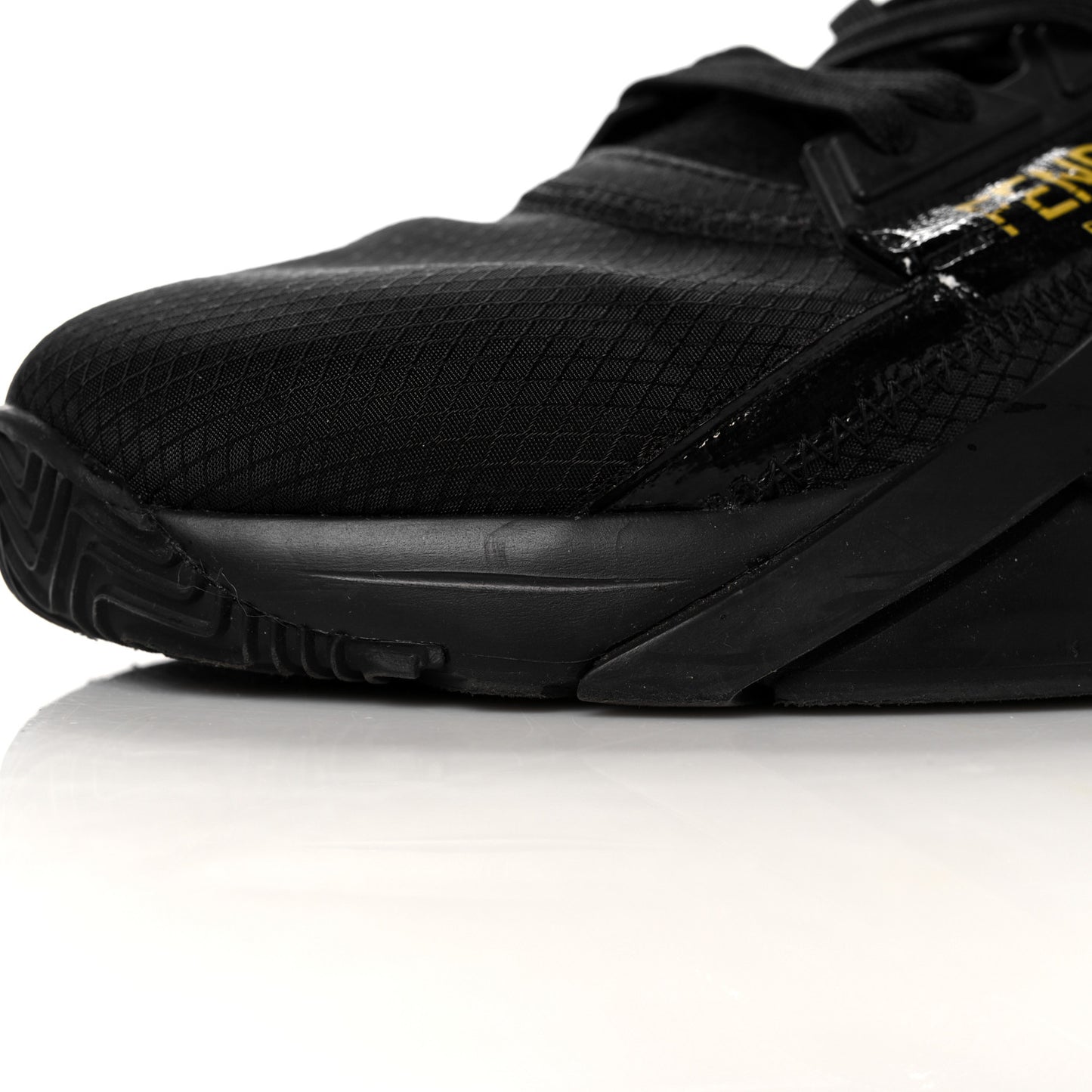 Nylon Suede Mens Fendi Flow Low Top Sneakers 8.5 Black