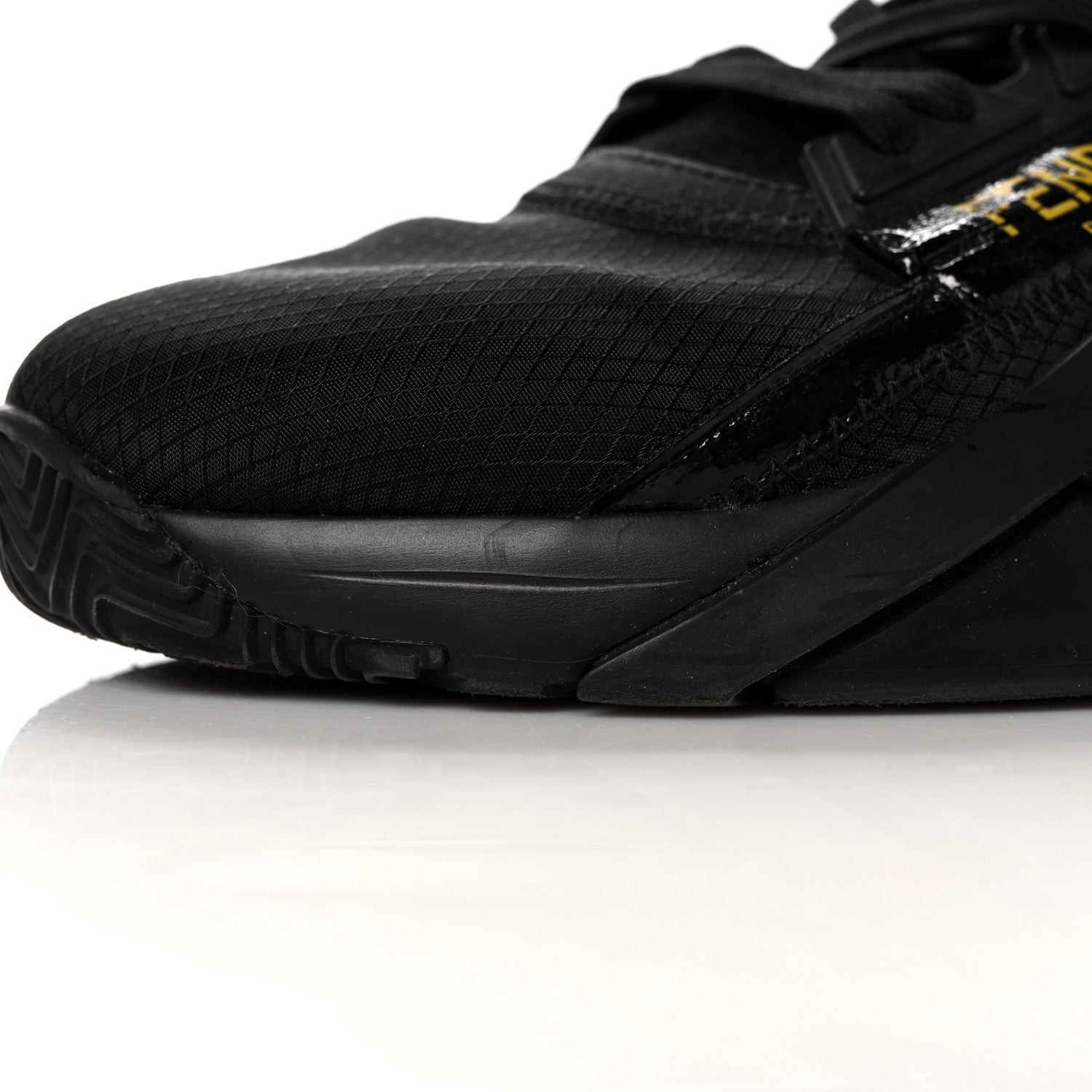 Fendi Nylon Suede Mens Fendi Flow Low Top Sneakers 8.5 Black 11 of 15