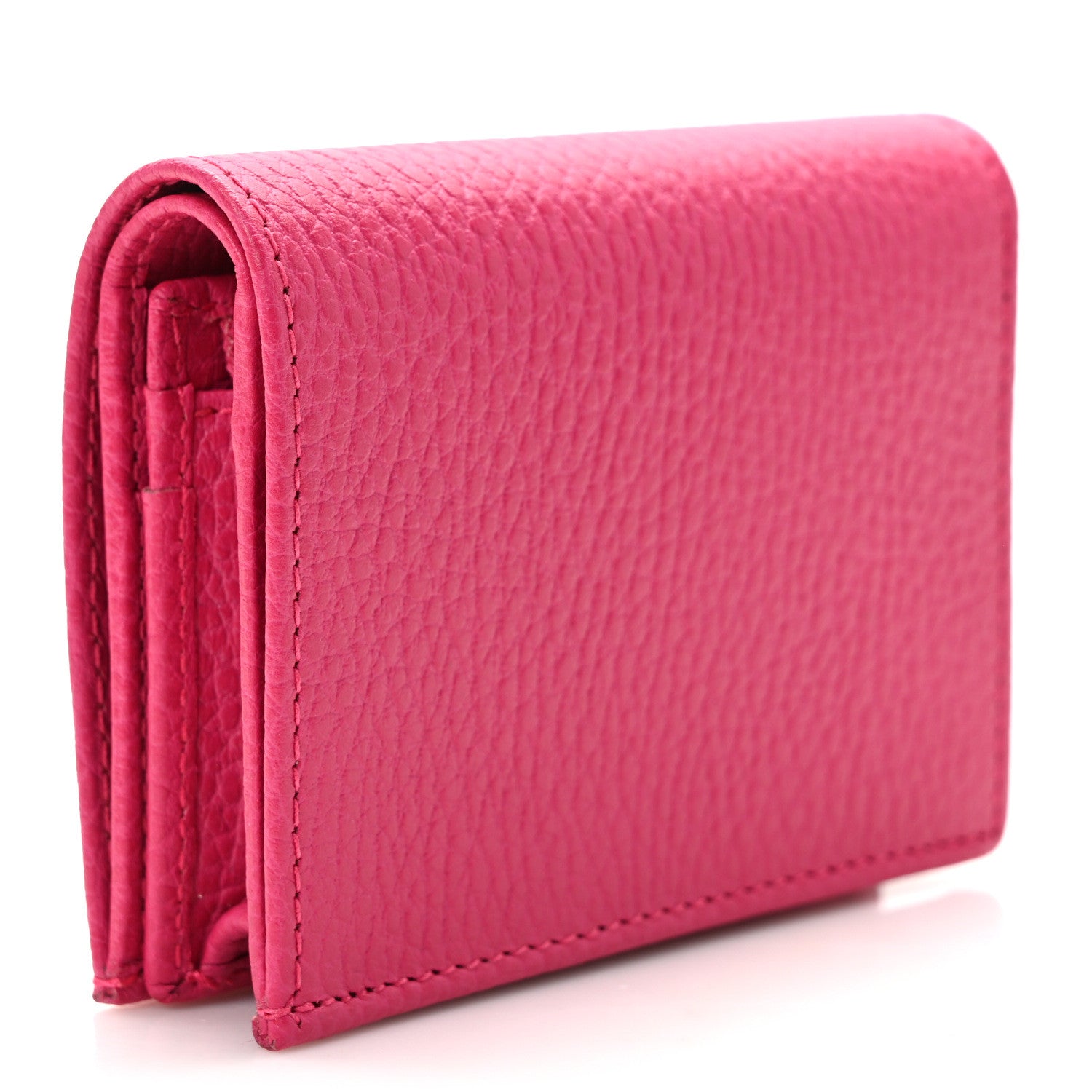 Gucci Dollar Calfskin GG Marmont Card Case Box Pink 3 of 6