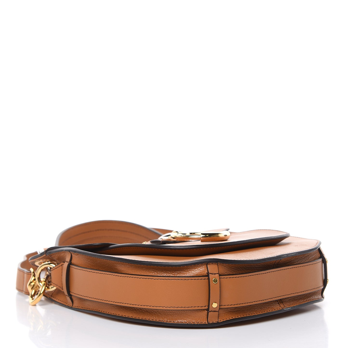 Calfskin Medium Tess Hobo Autumnal Brown