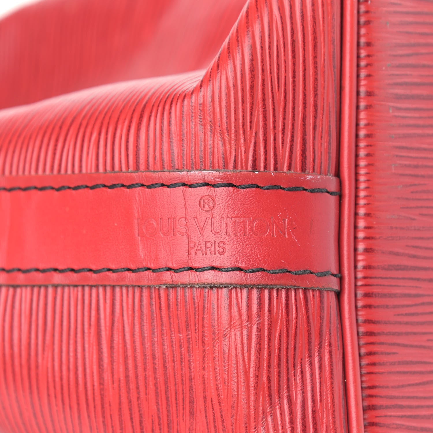 Louis Vuitton Epi Petit Noe Castillan Red 14 of 22