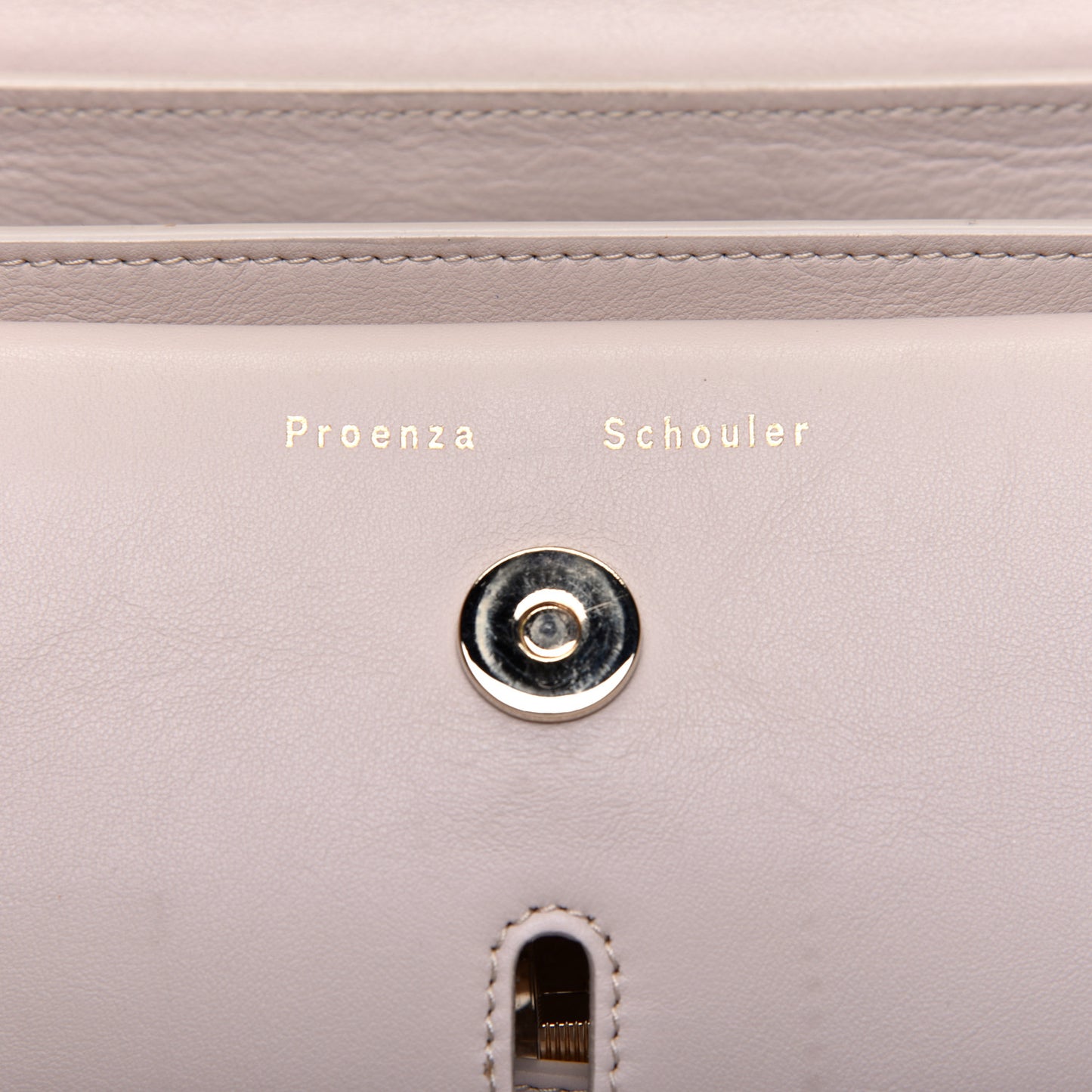 Smooth Calfskin Mini PS11 Classic Shoulder Bag Clay