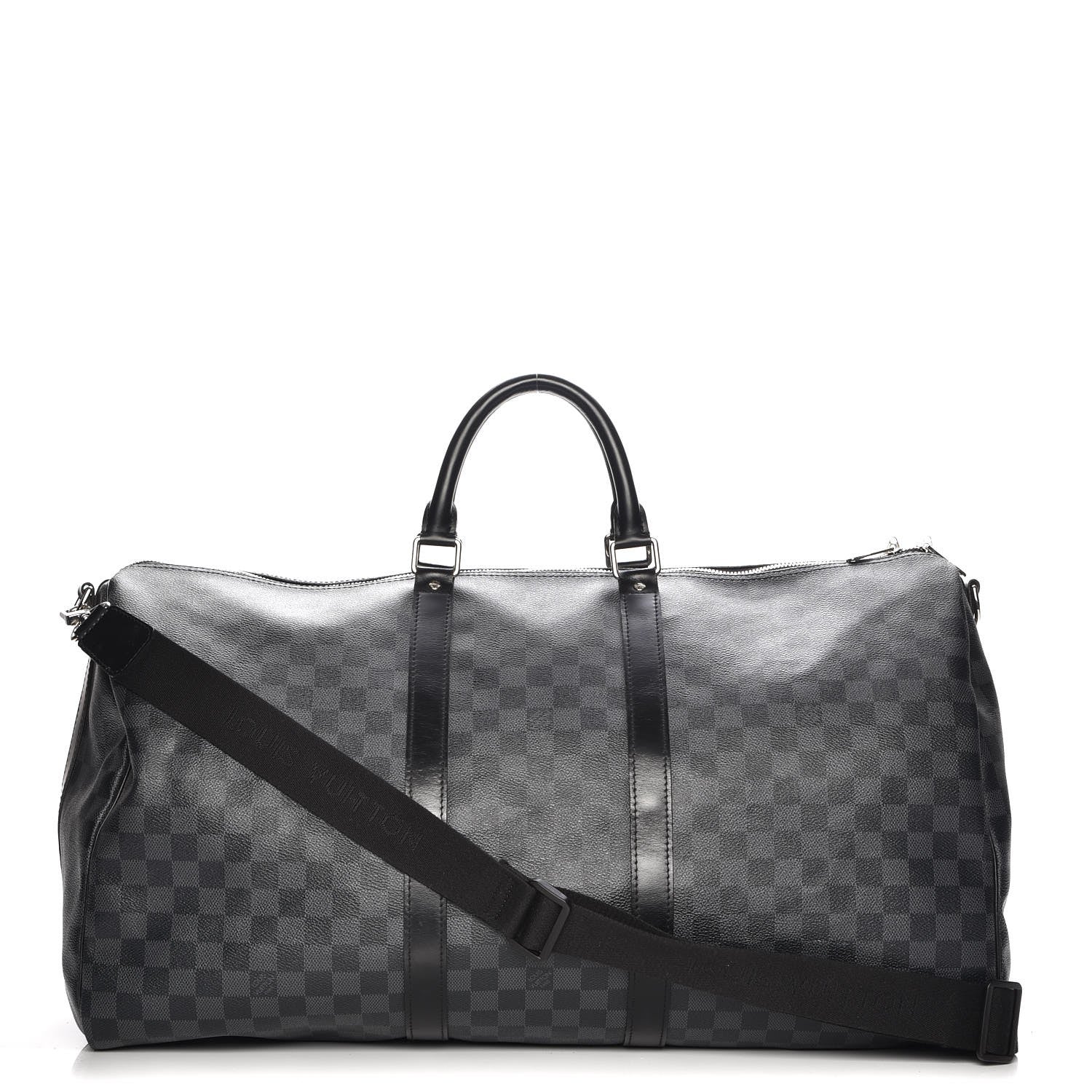 Louis Vuitton Damier Graphite Keepall Bandouliere 55 1 of 8