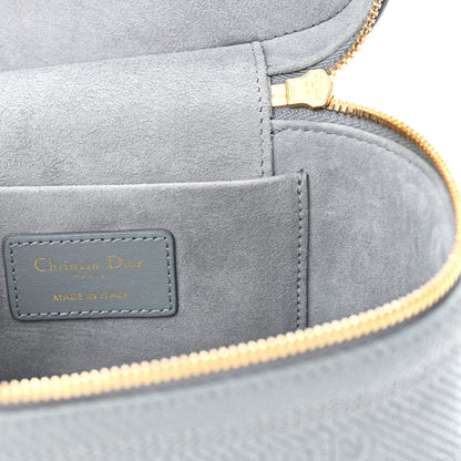 Christian Dior Lambskin Cannage Small Diortravel Vanity Case Cloud Blue 6 of 10