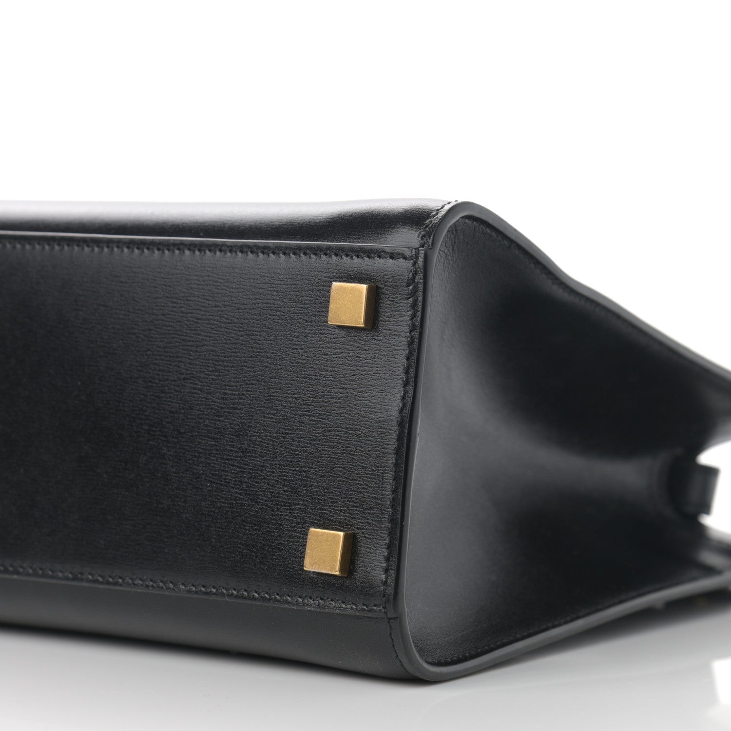 Saint Laurent Calfskin Small Manhattan Shopper Tote Black 10 of 11
