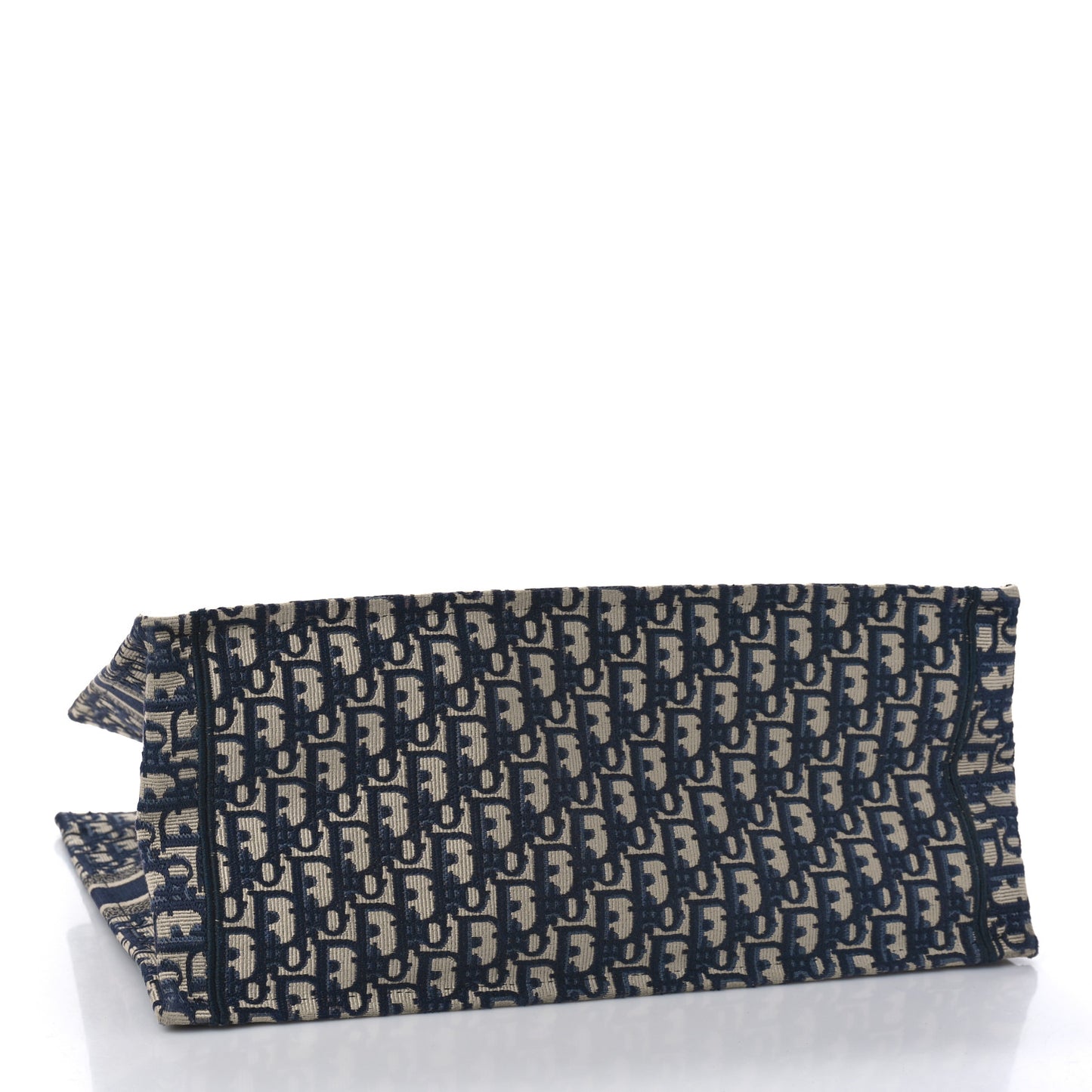 Oblique Large Book Tote Blue Multicolor