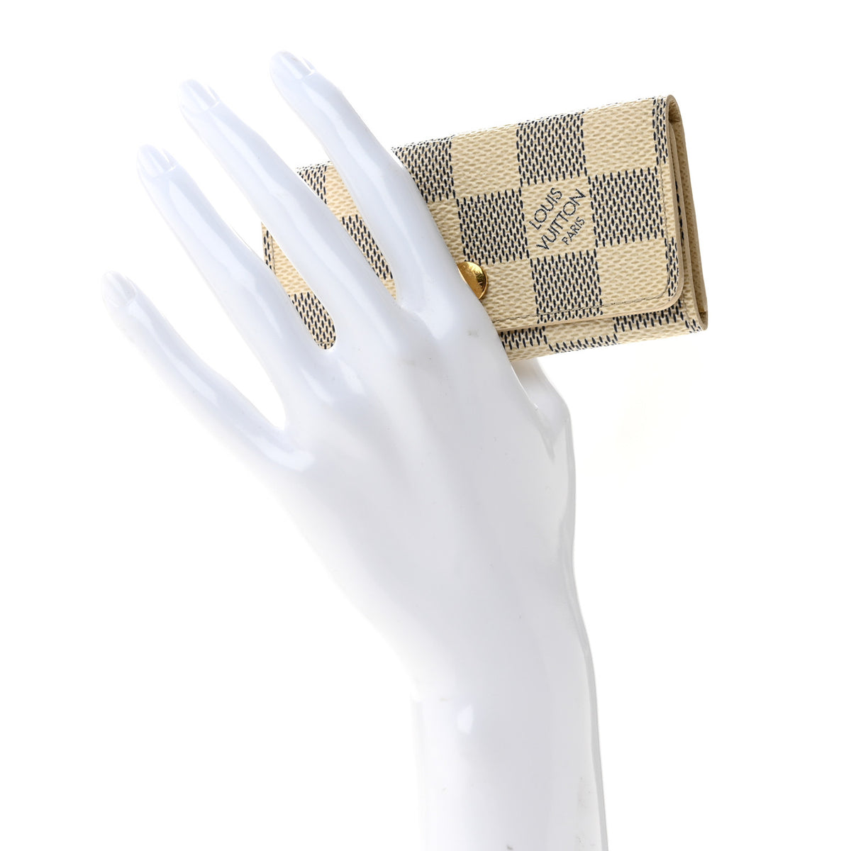 Louis Vuitton Damier Azur Multicles 4 Key Holder 2 of 10