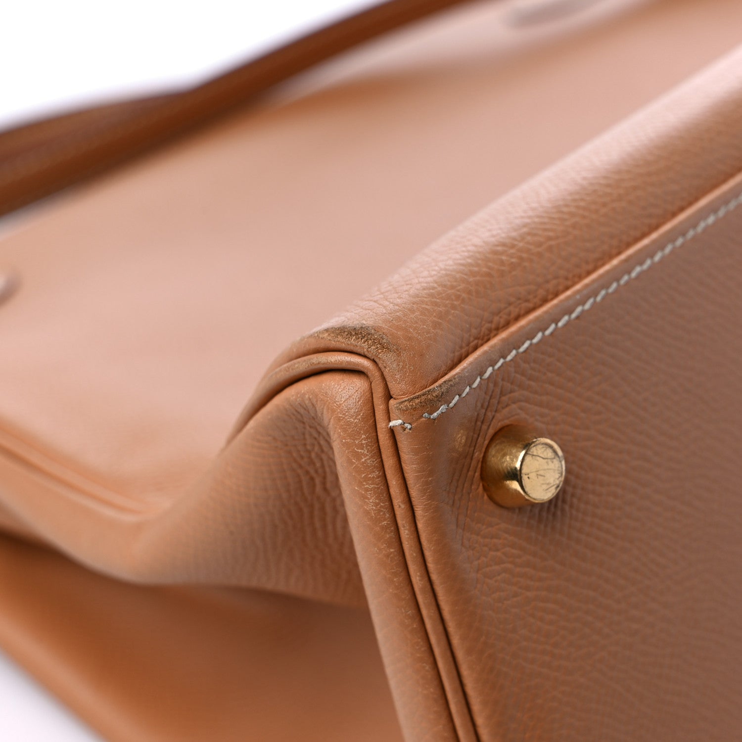 Hermes Courchevel Kelly Retourne 32 Naturelle 10 of 18