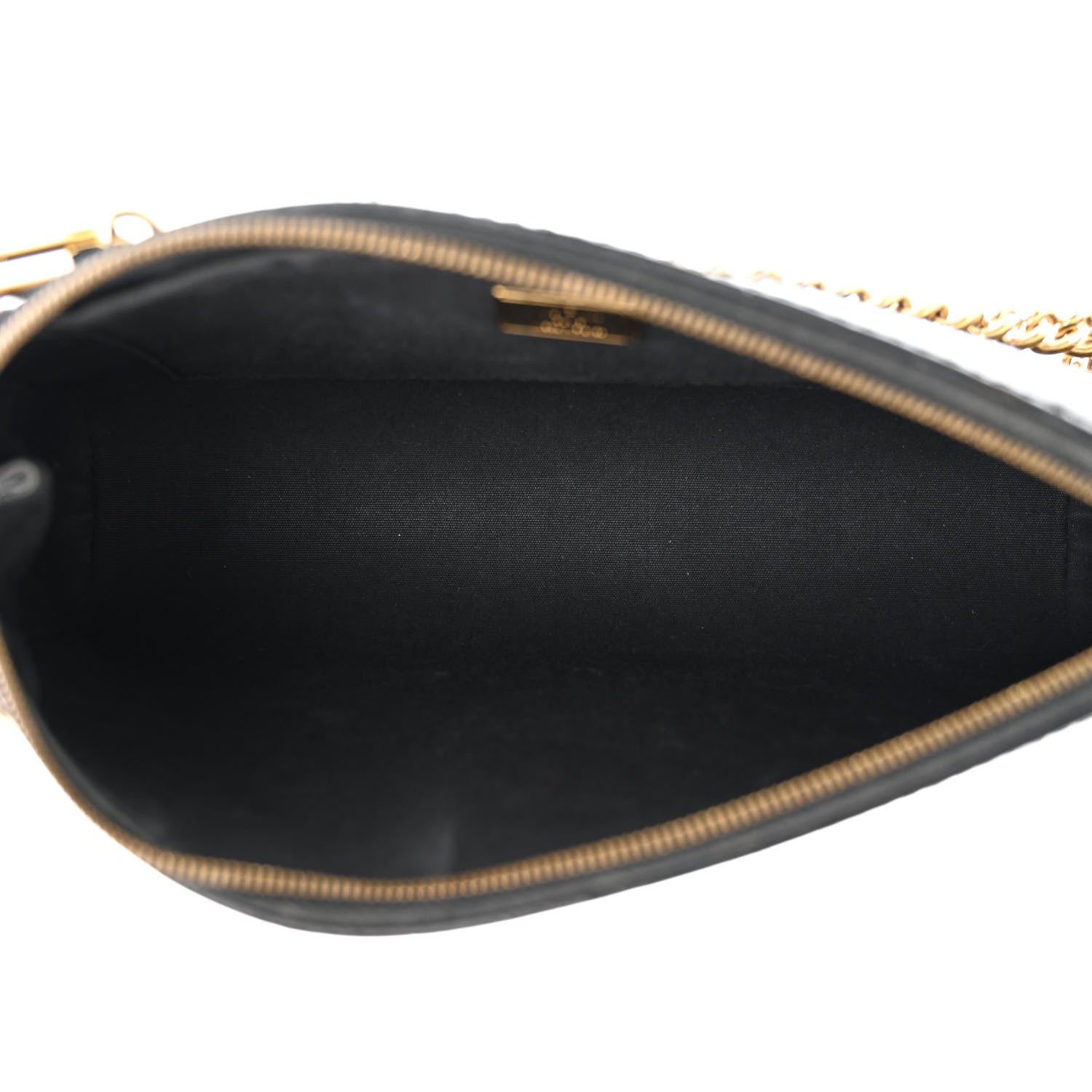 Louis Vuitton Vernis Santa Monica Clutch Noir Magnetique 5 of 12
