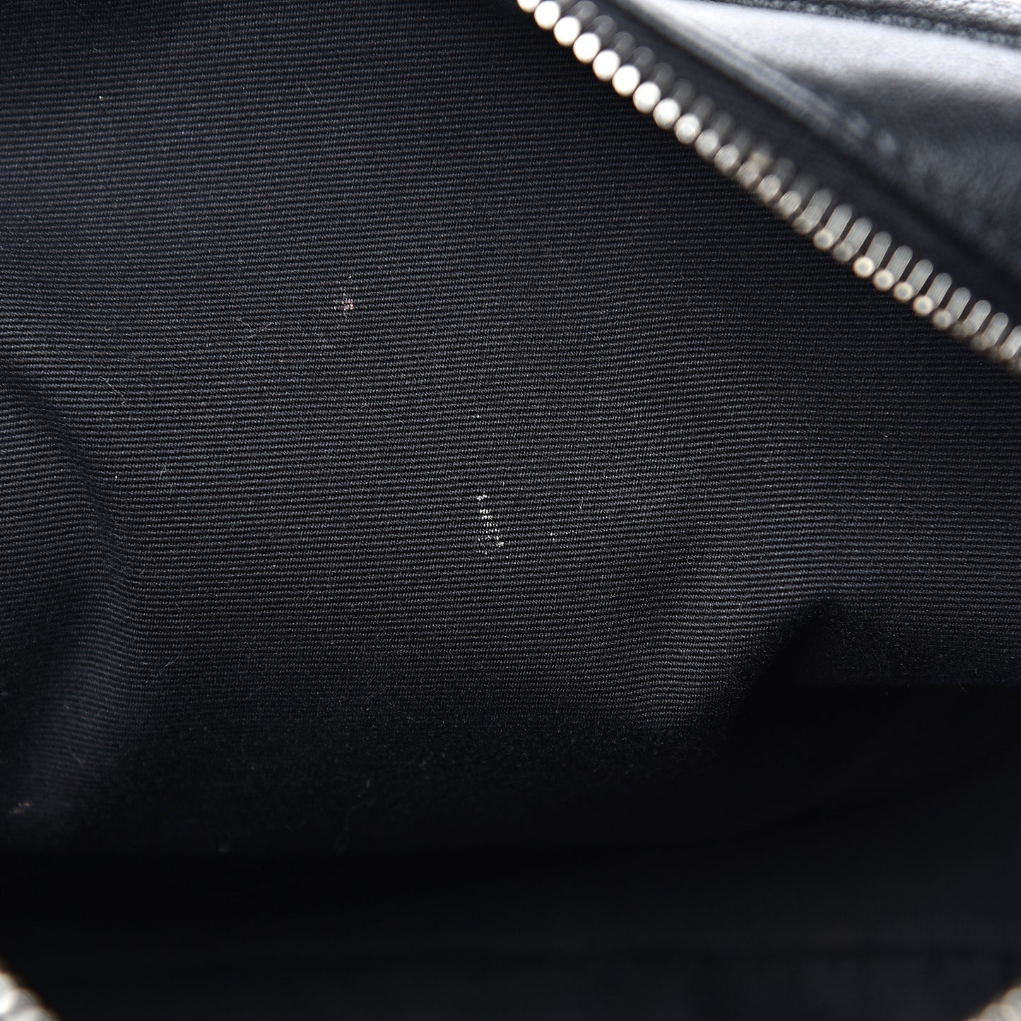 Lambskin Monogram Small Lou Camera Bag Black