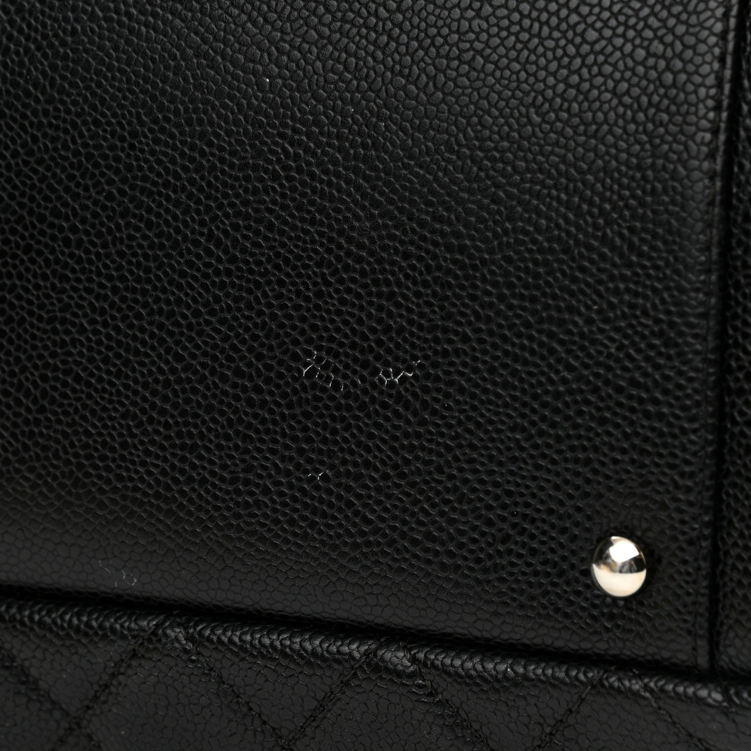Chanel Caviar Quilted XL Grand Shopping Tote GST Black 10 of 11