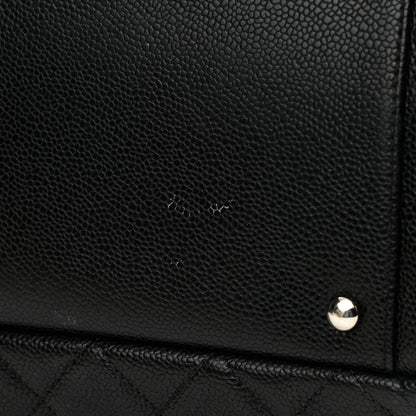Chanel Caviar Quilted XL Grand Shopping Tote GST Black 10 of 11