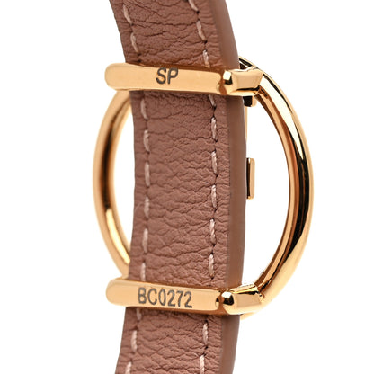 Louis Vuitton Monogram Calfskin LV Eclipse Reversible Bracelet 19 Rose Poudre 5 of 6