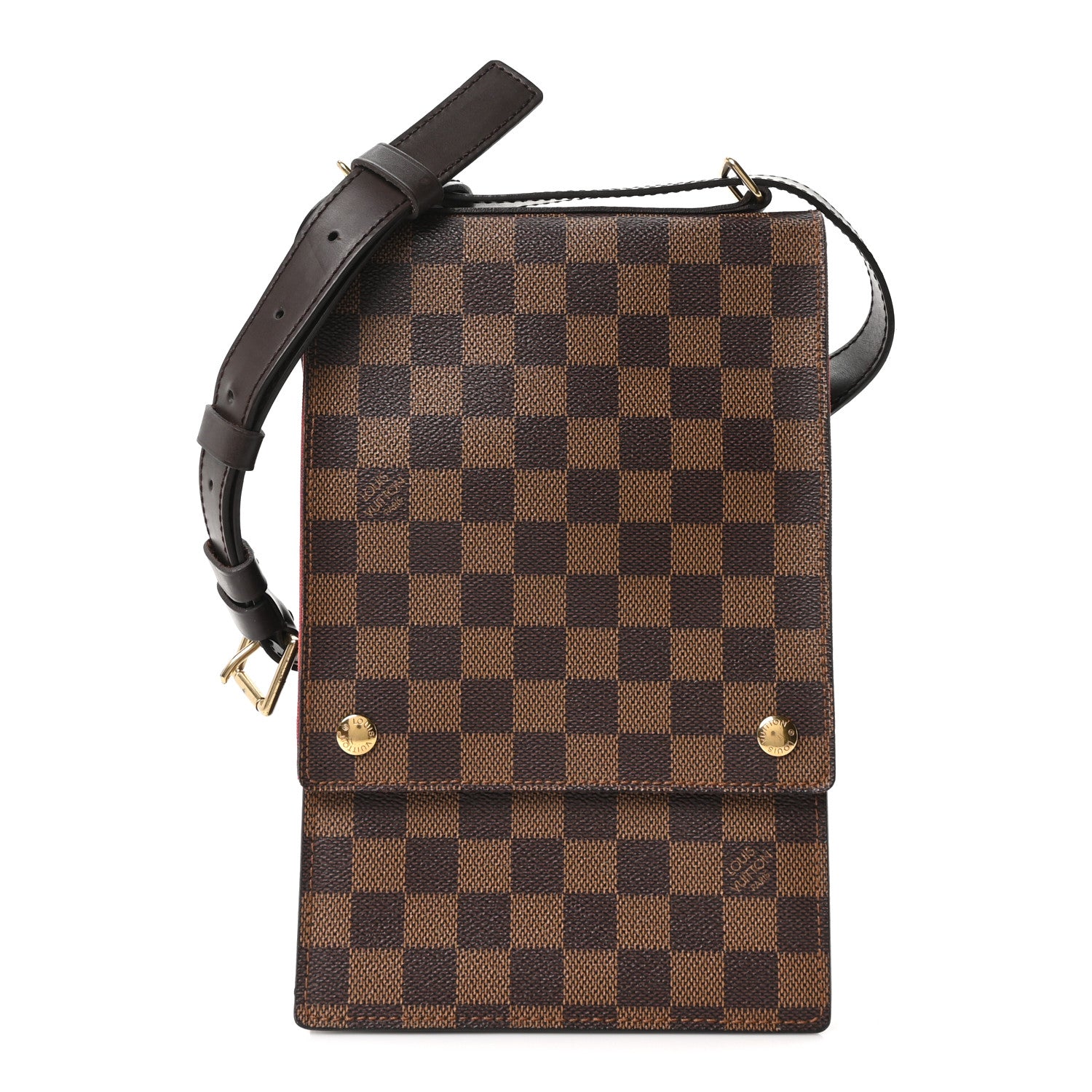 Louis Vuitton Damier Ebene Portobello Travel Shoulder Bag 1 of 9