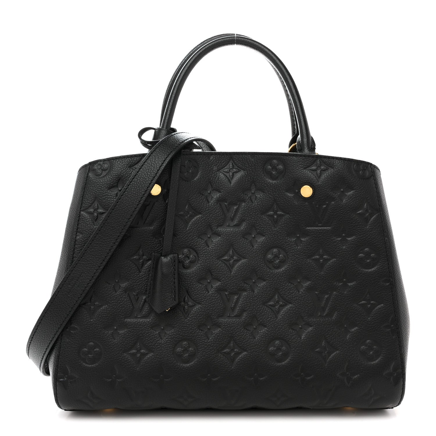 Louis Vuitton Empreinte Montaigne MM Black 1 of 10