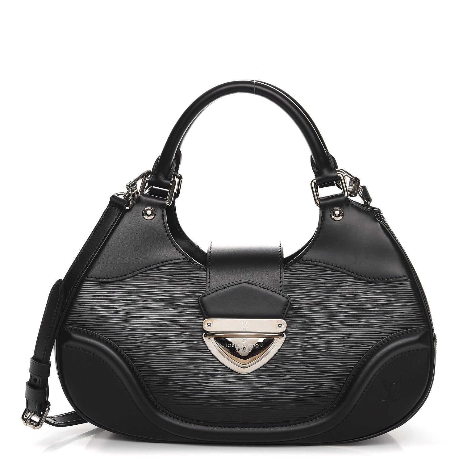 Louis Vuitton Epi Montaigne Sac Black 1 of 8
