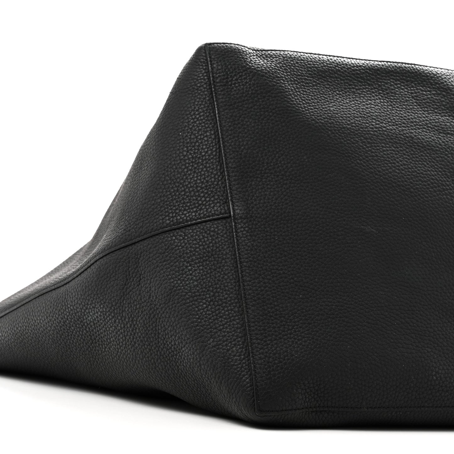 Grained Calfskin Park Tote XL Black