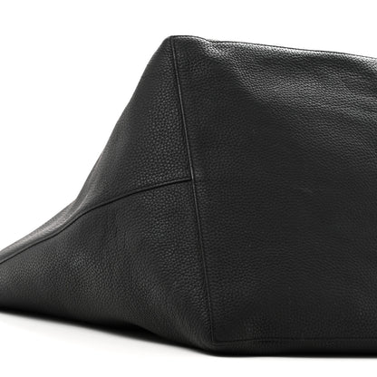The Row Grained Calfskin Park Tote XL Black 9 of 10