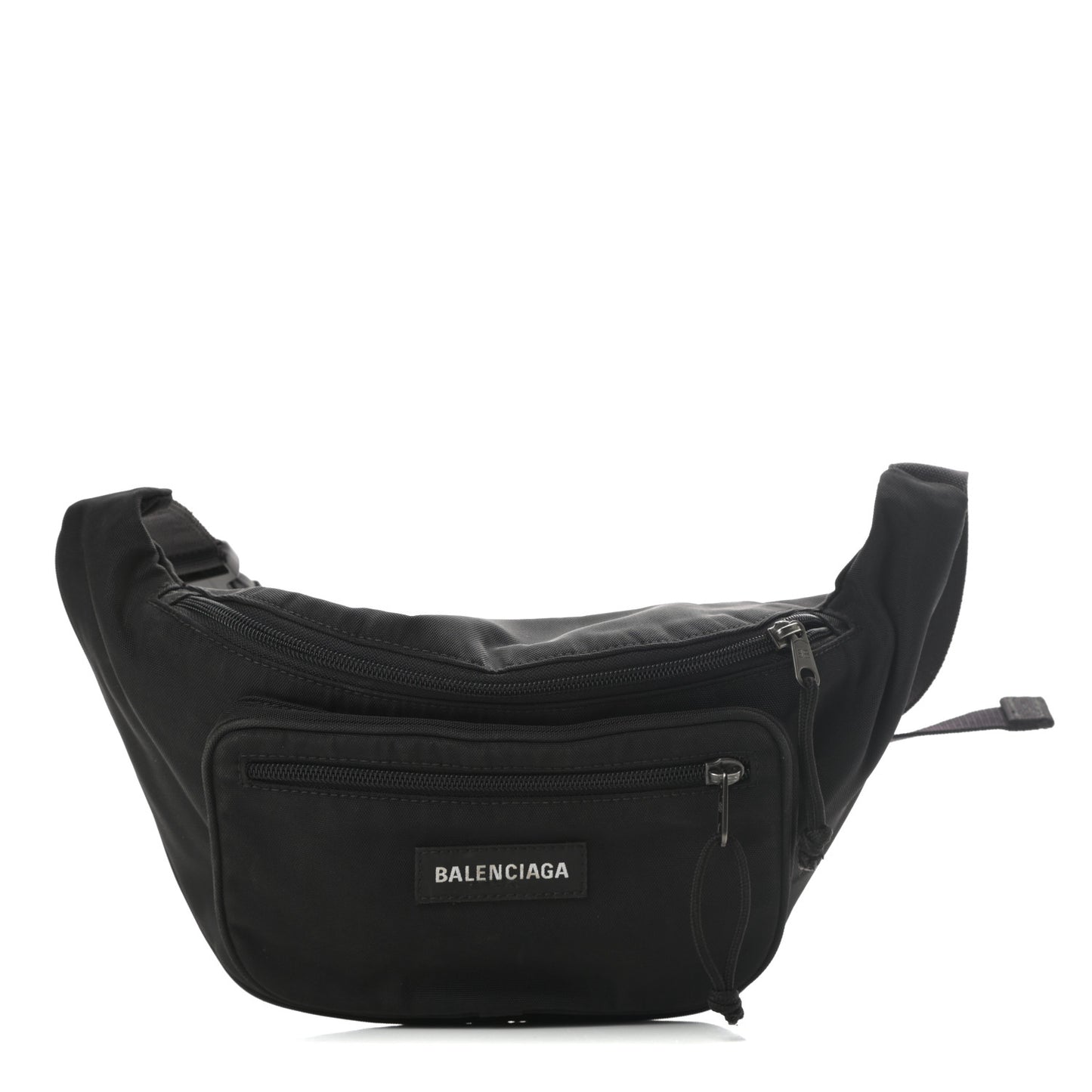 Recycled Casual Nylon Explorer Beltpack Black