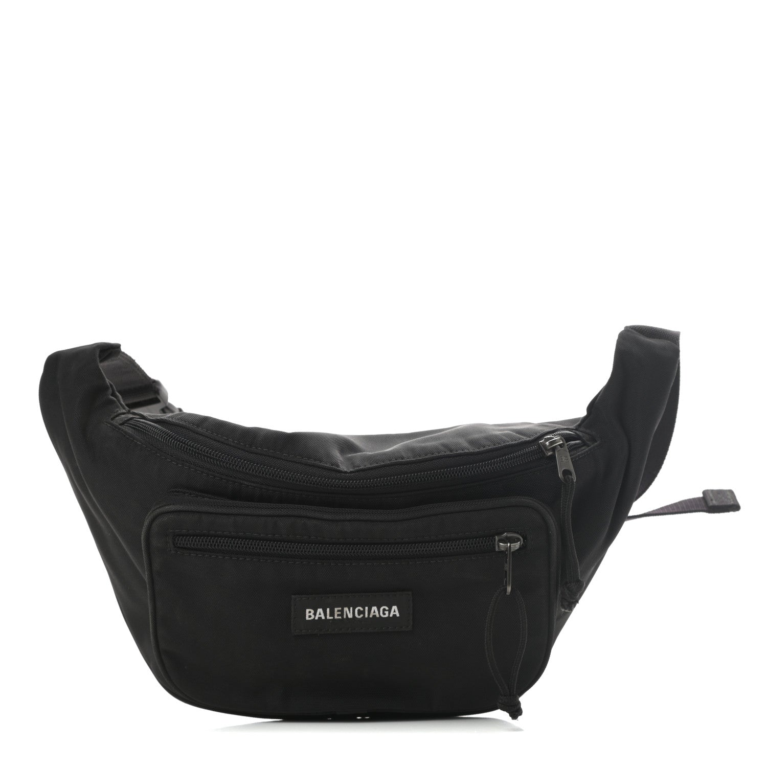 Balenciaga Recycled Casual Nylon Explorer Beltpack Black 1 of 12