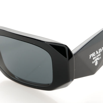 Prada Acetate Symbole Sunglasses SPR 17W Black 7 of 8