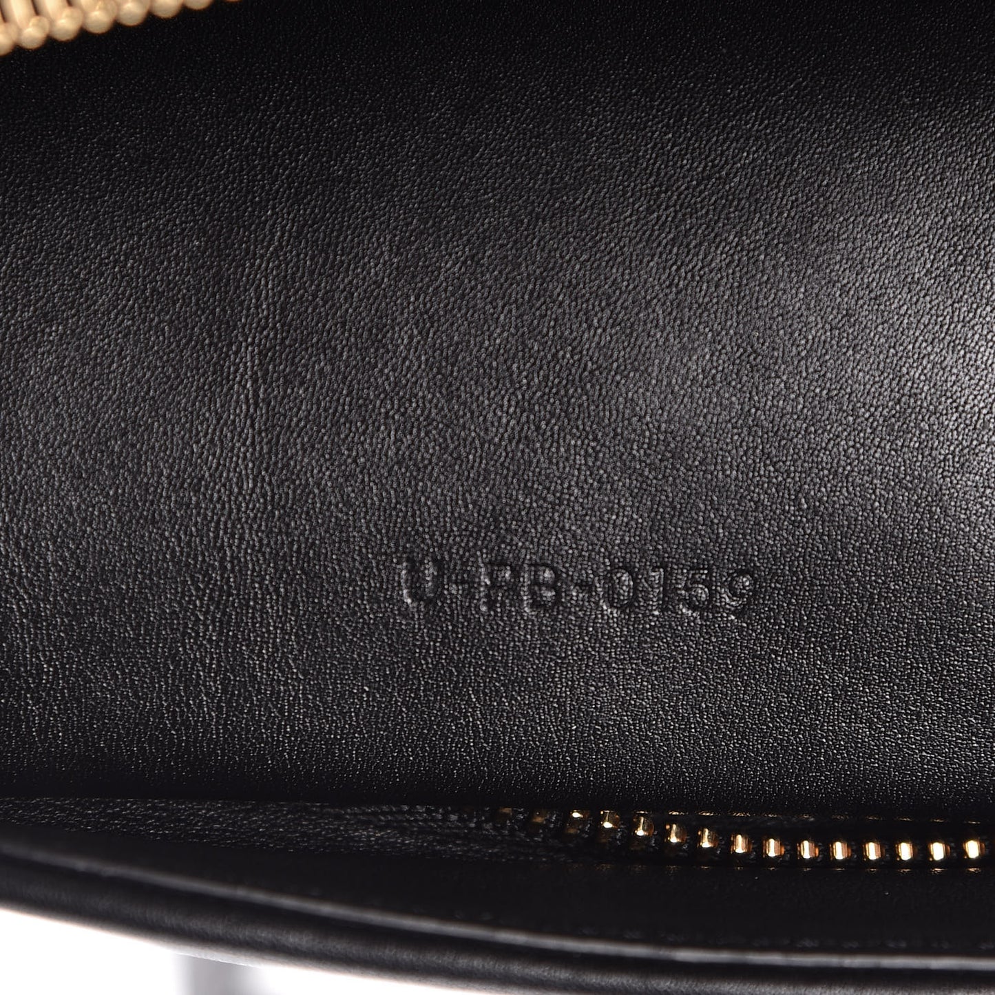 Calfskin Quilted C Charm Belt Bag Black