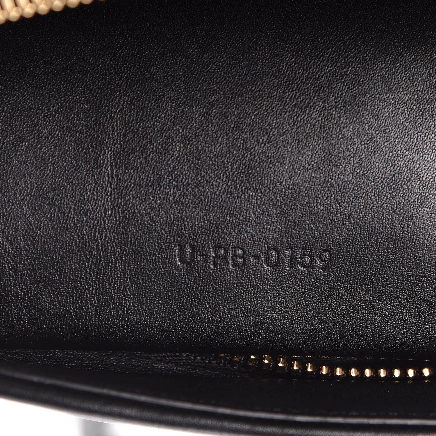 Celine Calfskin Quilted C Charm Belt Bag Black 7 of 10