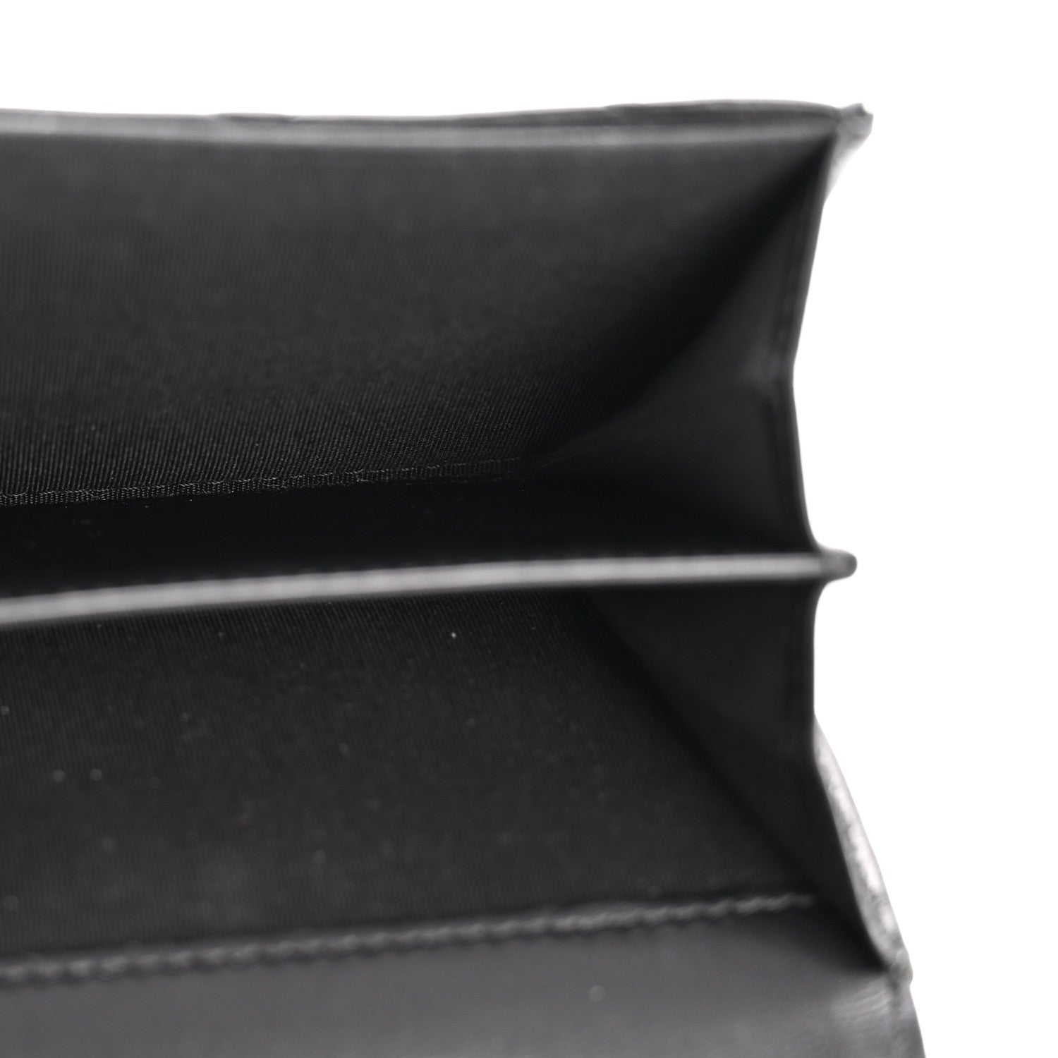 Chanel Lambskin Quilted CC Chic Flap Card Holder Black Gold 5 of 10