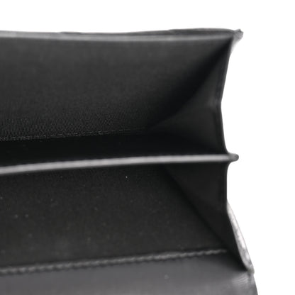 Chanel Lambskin Quilted CC Chic Flap Card Holder Black Gold 5 of 10