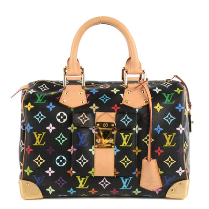 Louis Vuitton Monogram Multicolor Speedy 30 Black 1 of 7