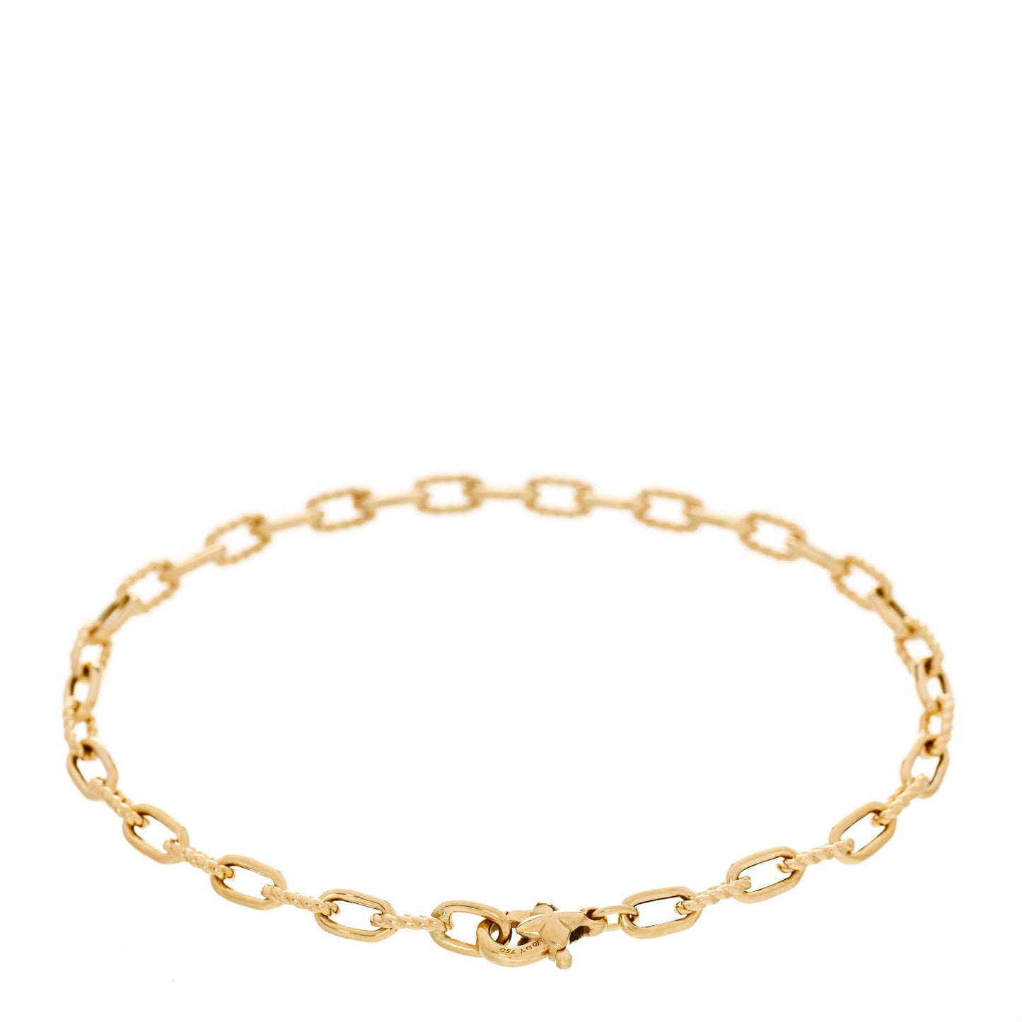 18K Yellow Gold Madison 3mm Classic Chain Bracelet