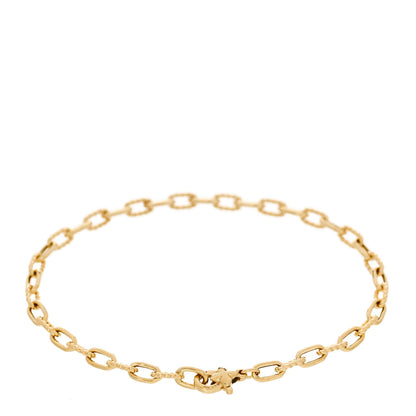 David Yurman 18K Yellow Gold Madison 3mm Classic Chain Bracelet 2 of 3