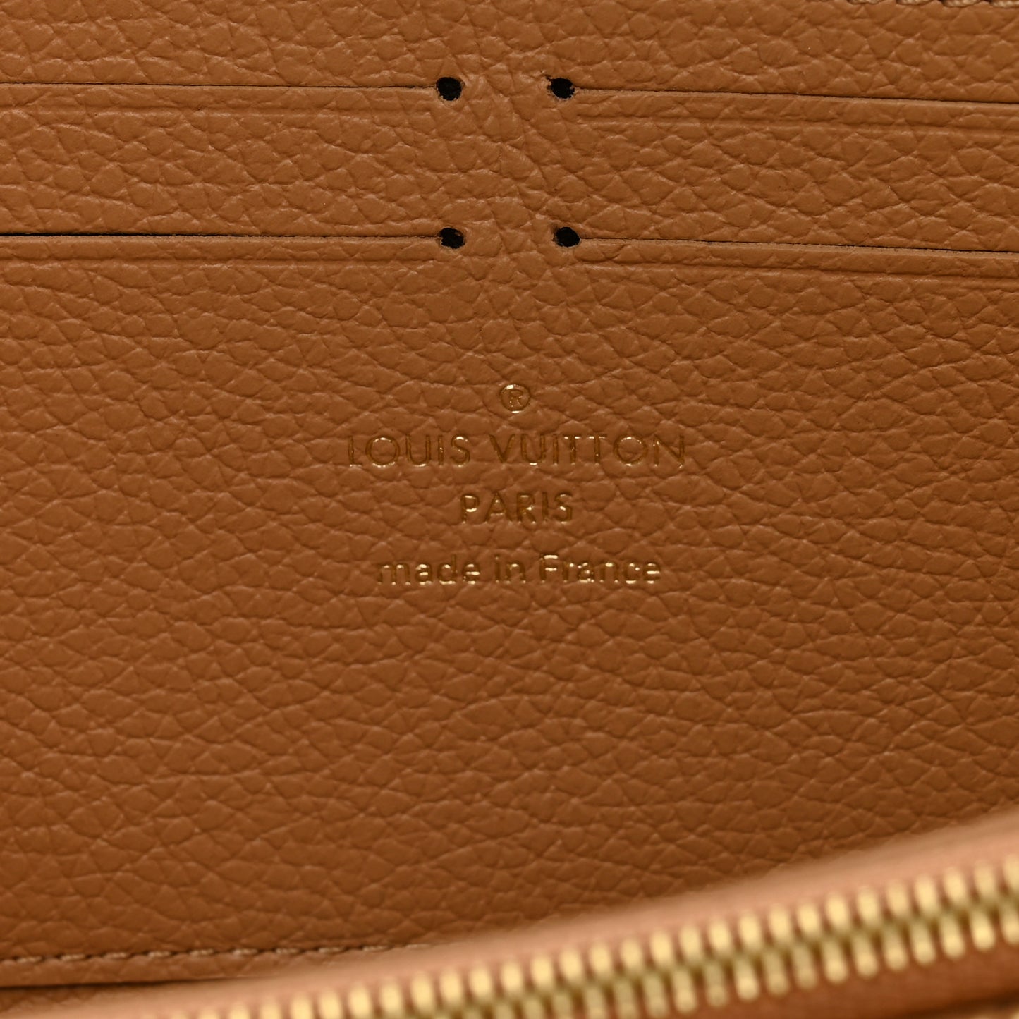 Empreinte Monogram Giant Clemence Wallet Arizona Creme