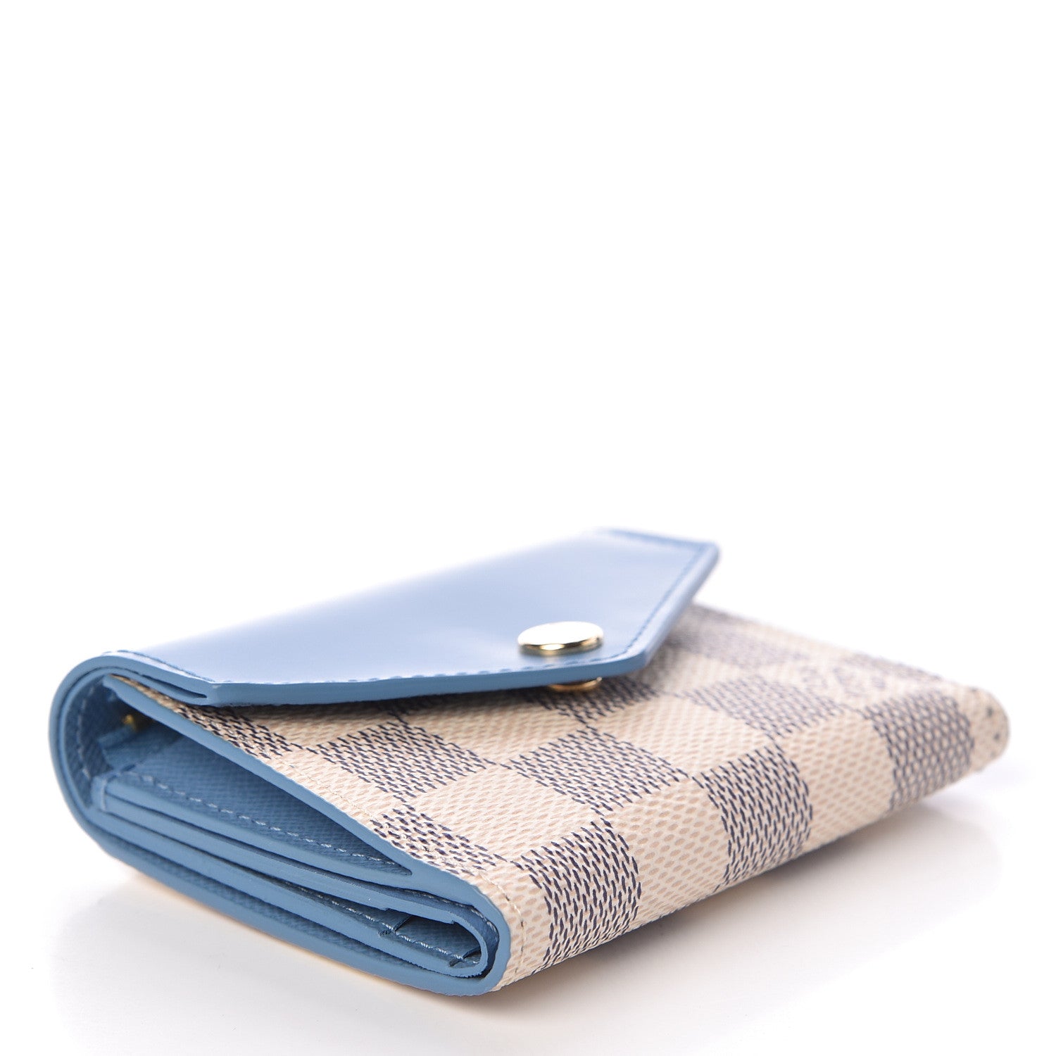 Louis Vuitton Damier Azur Zoe Wallet Bleuet 4 of 6