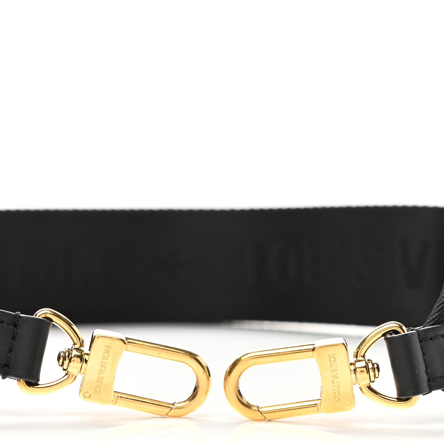 Louis Vuitton Monogram Multi Pochette Accessories Bandouliere Shoulder Strap Black 3 of 4