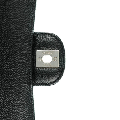Chanel Caviar Quilted Medium Double Flap Black 7 of 8
