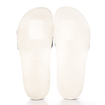 Valentino Garavani Nappa Free Rockstud Spike Pool Slide Sandals 38 Marine 5 of 12