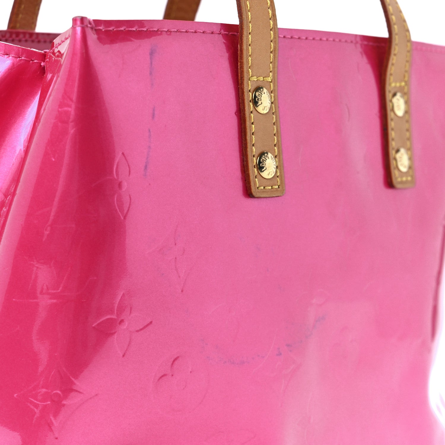 Louis Vuitton Vernis Reade PM Fuchsia 14 of 15