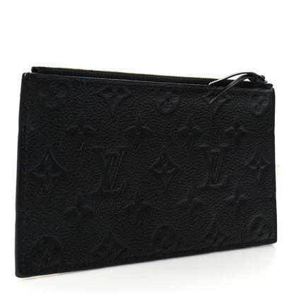 Louis Vuitton Empreinte Felicie Chain Wallet Zippered Insert Black 3 of 9
