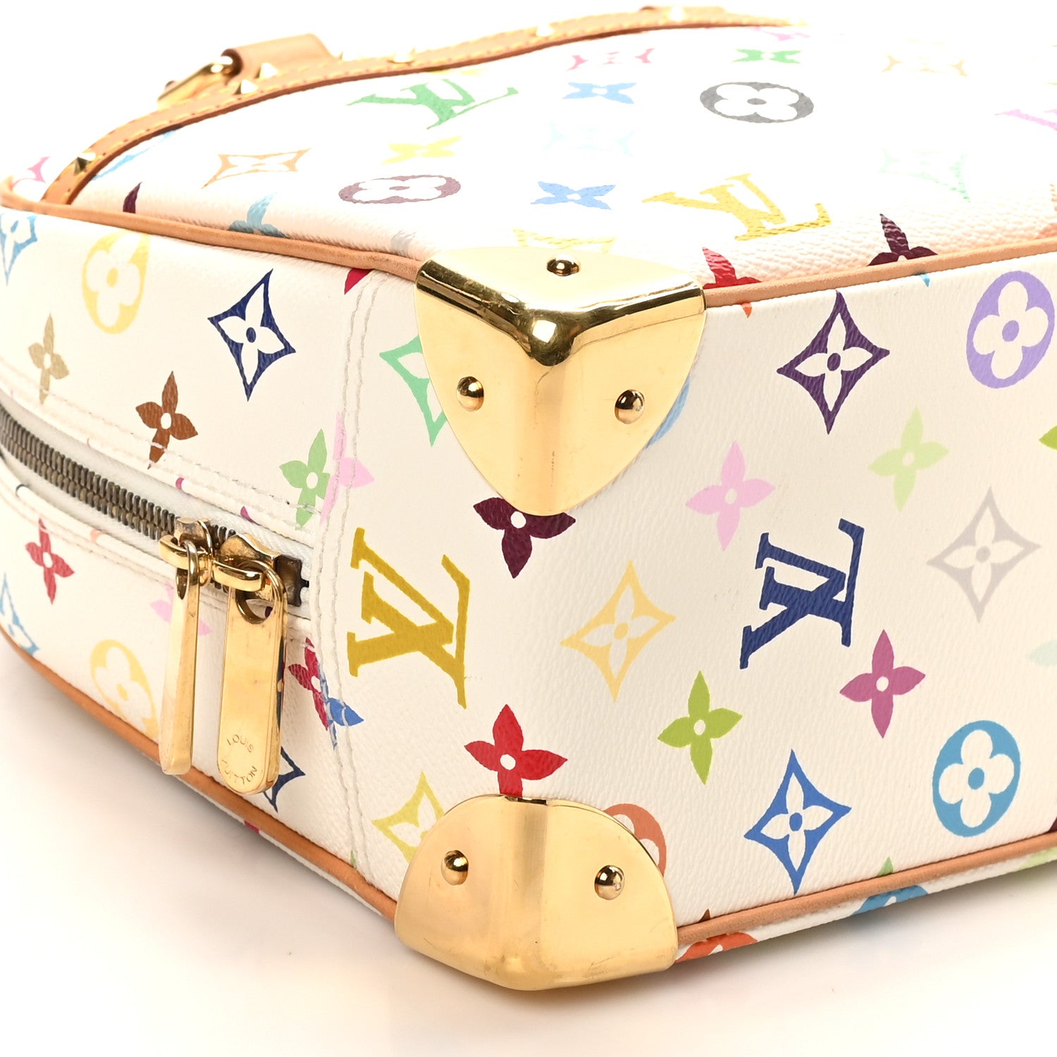 Louis Vuitton Monogram Multicolor Trouville White 8 of 9