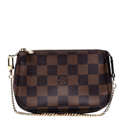 Louis Vuitton Damier Ebene Mini Pochette Accessories 1 of 4