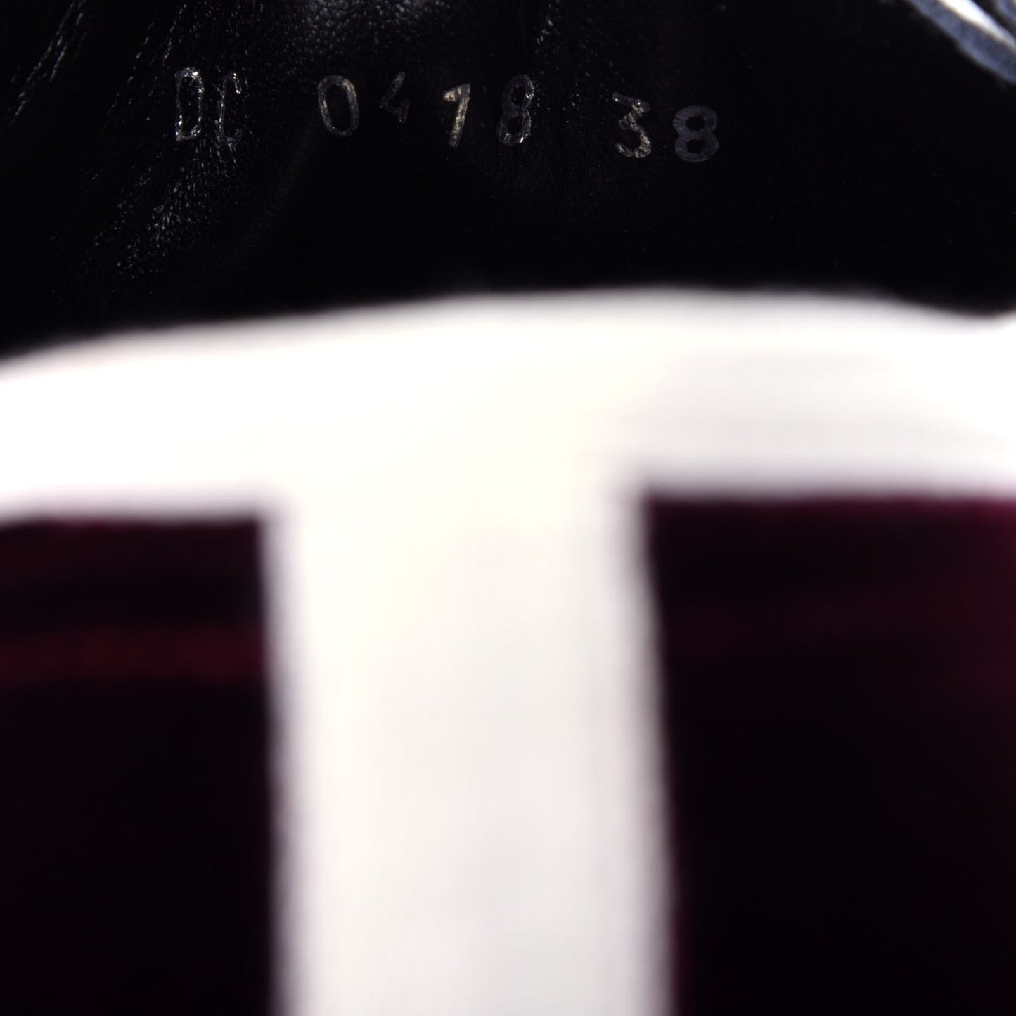 Velvet Walk'N'Dior Low Top Sneakers 38 Deep Amaranth