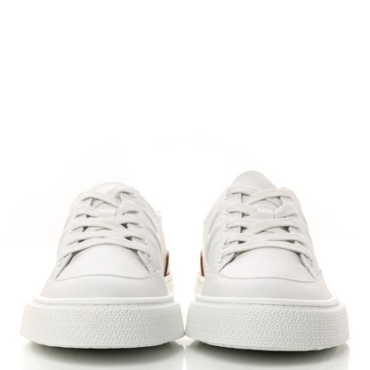 Hermes Calfskin Deep Sneakers 37 White Naturel 2 of 10