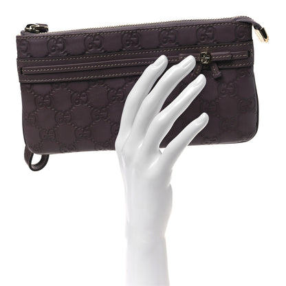 Gucci Guccissima Mayfair Wristlet Mauve 2 of 11