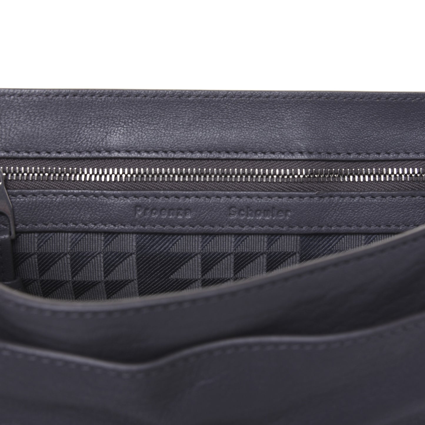 Lambskin Tiny PS1 Satchel Heather Grey