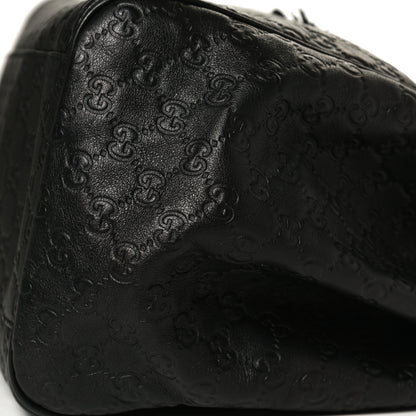 Gucci Guccissima Emily Chain Shoulder Bag Black 15 of 16