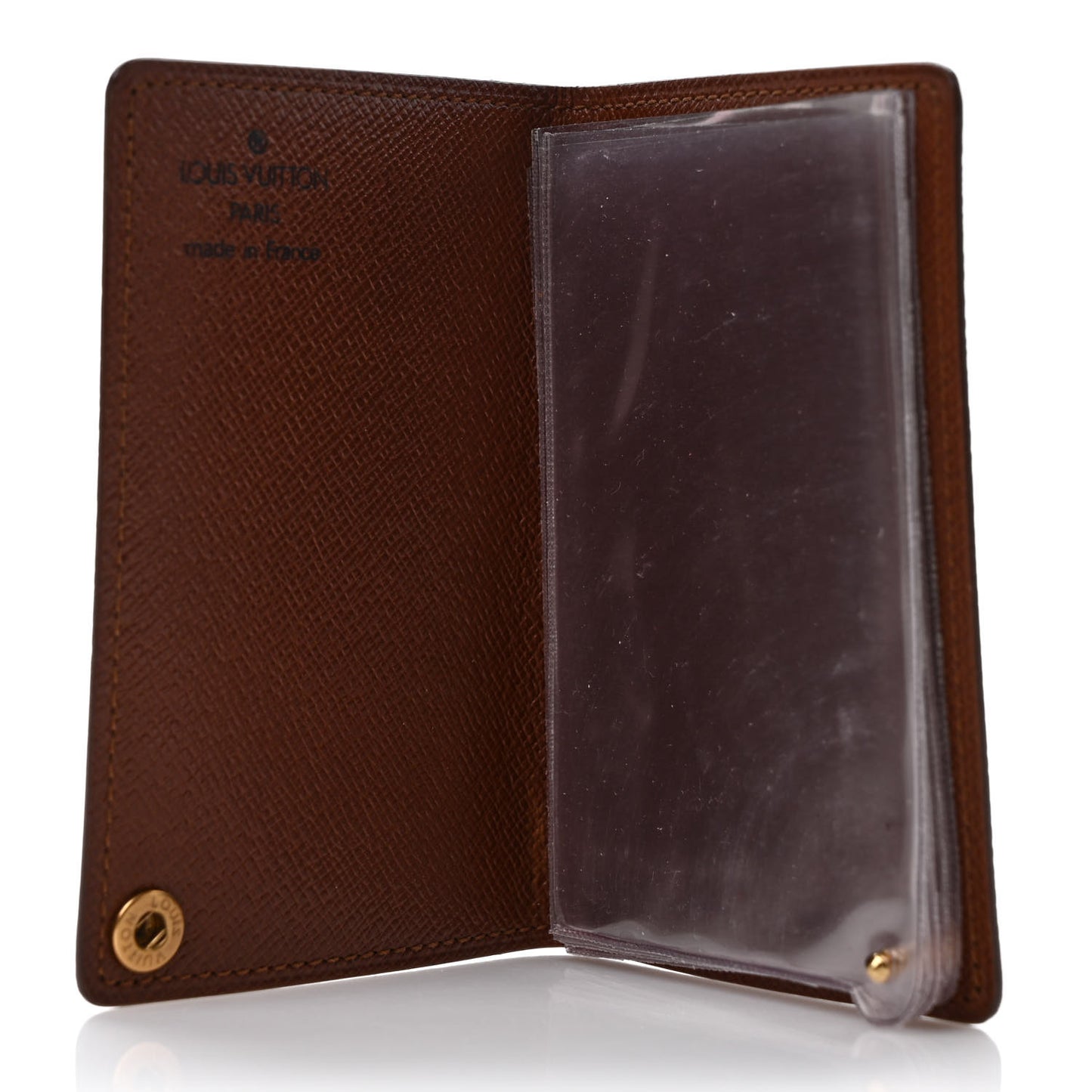 Monogram Credit Card Photo Holder
